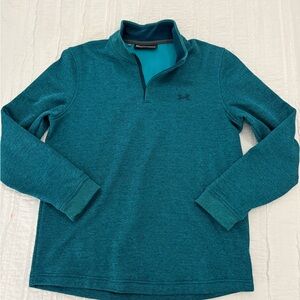Under Armour Teal Quarter-Zip Pullover